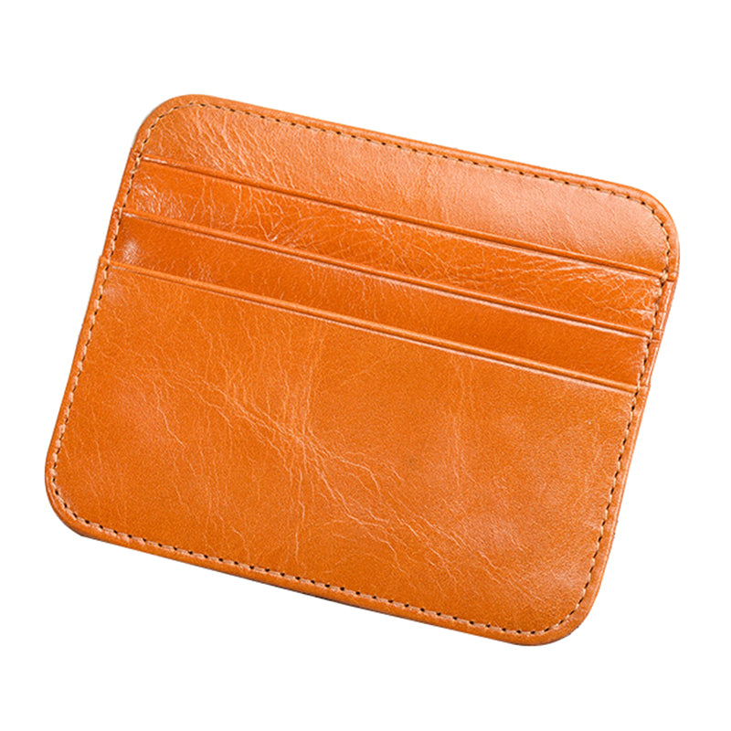 AP121 Ultra Slim Cowhide Leather Card Holder Storage Bag Coin Purse Credit Card Case AP121 Ultra Slim Cowhide Leather Card Holder Storage Bag Coin Purse Credit Card Case
